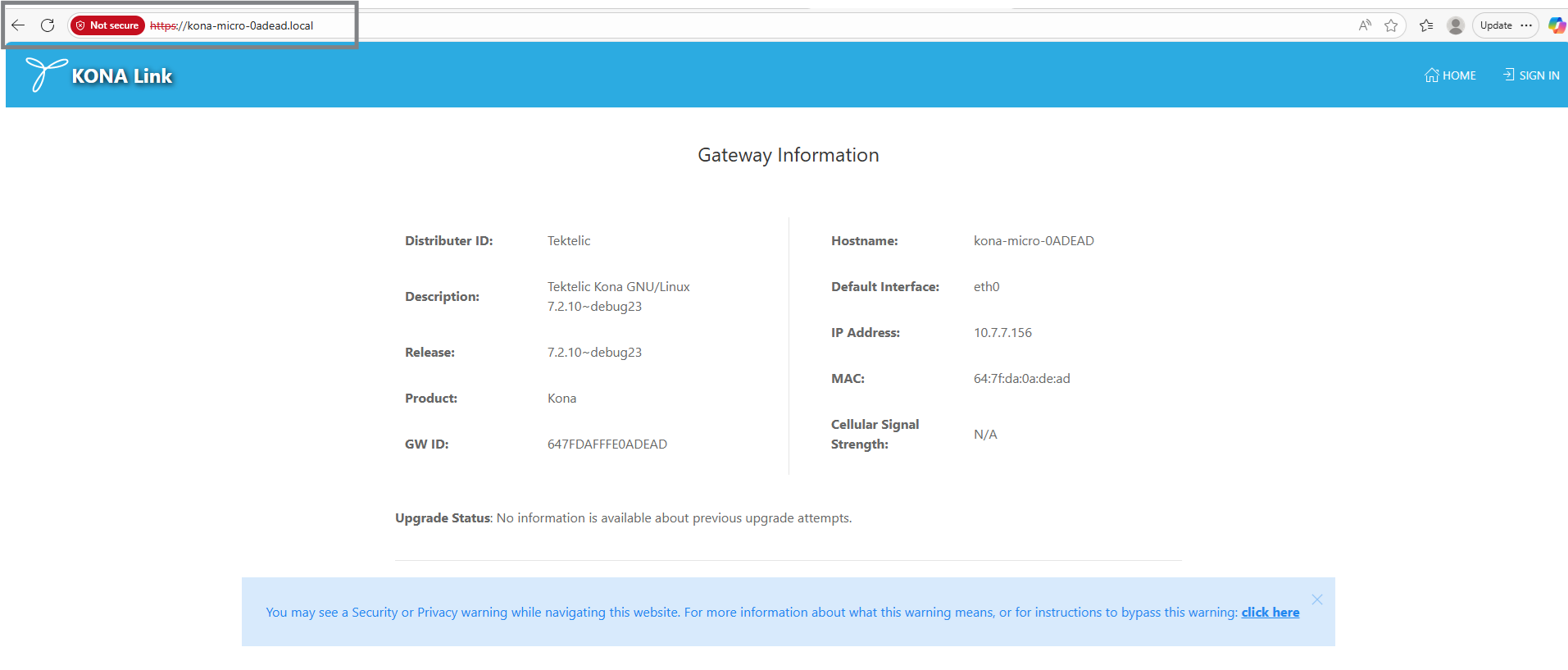 Kona Link launched using HostURL