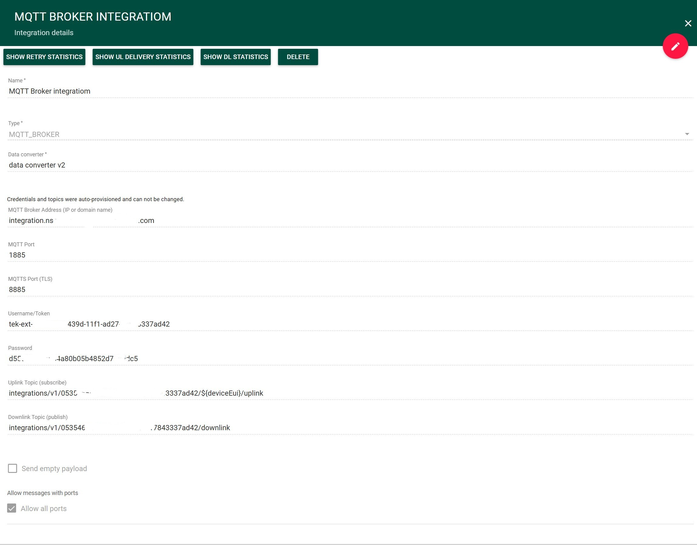 Figure 1 MQTT Broker Integration